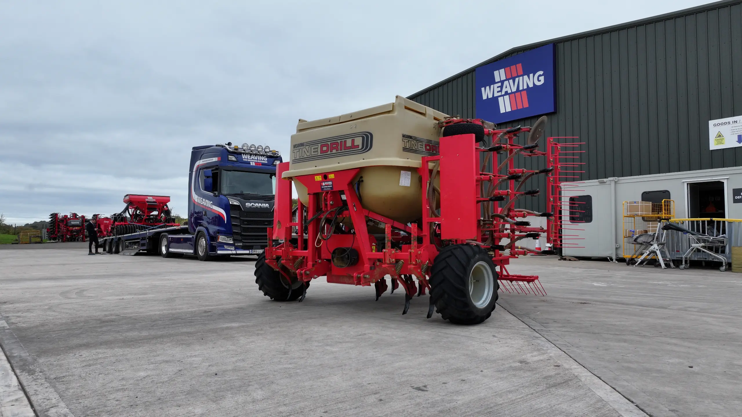 USED WEAVING TINE DRILL 5M